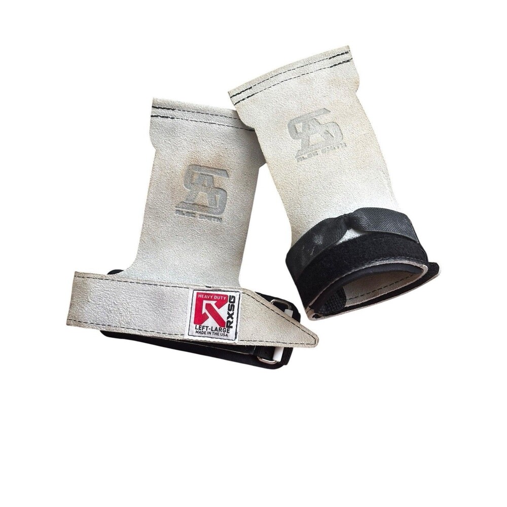 RXSG Rx Smart Gear Alec Smith Hand Grips CrossFit  Gymnastics Large